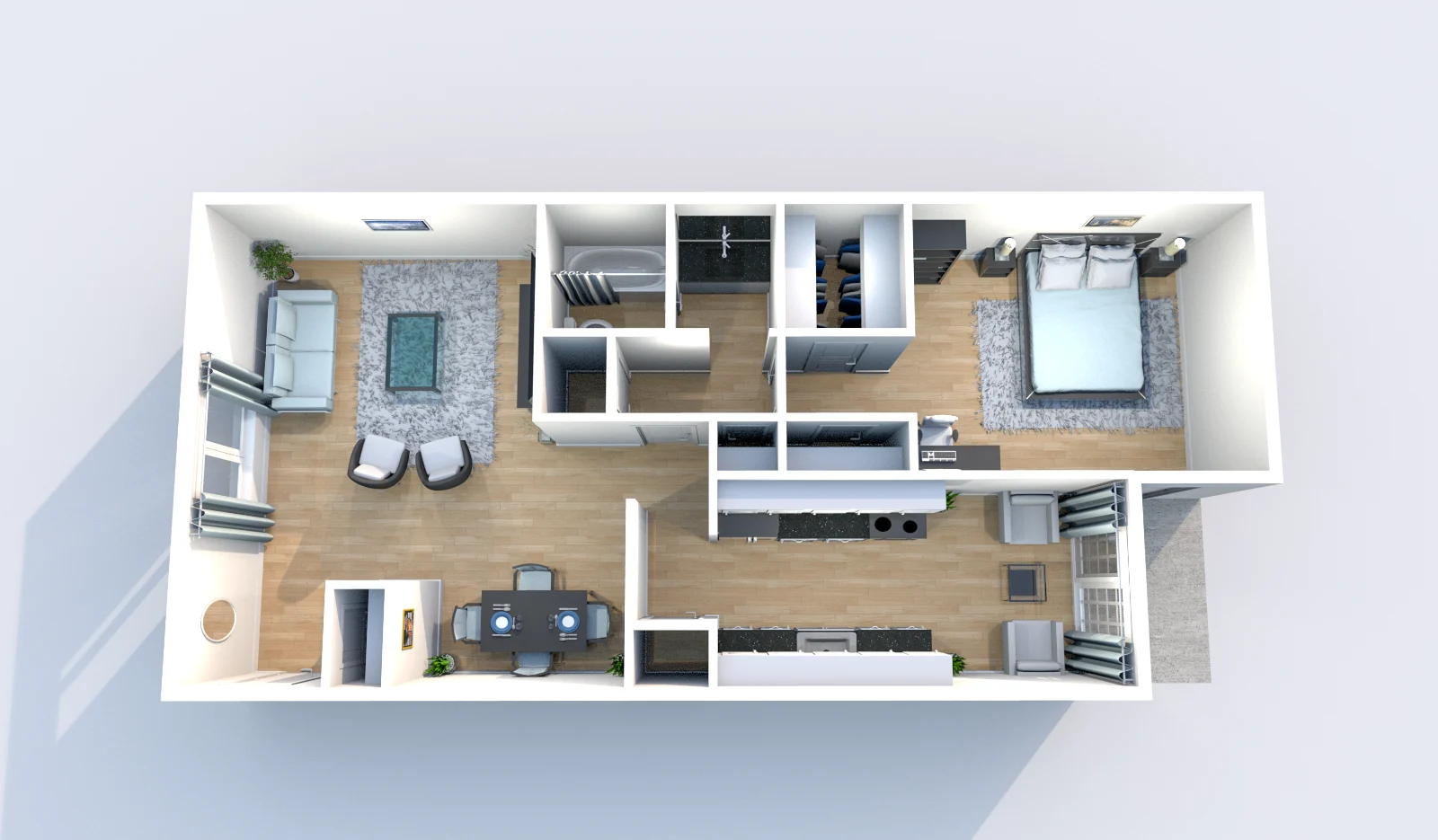Establishment — floor plan, Plan A5 · 1 bed