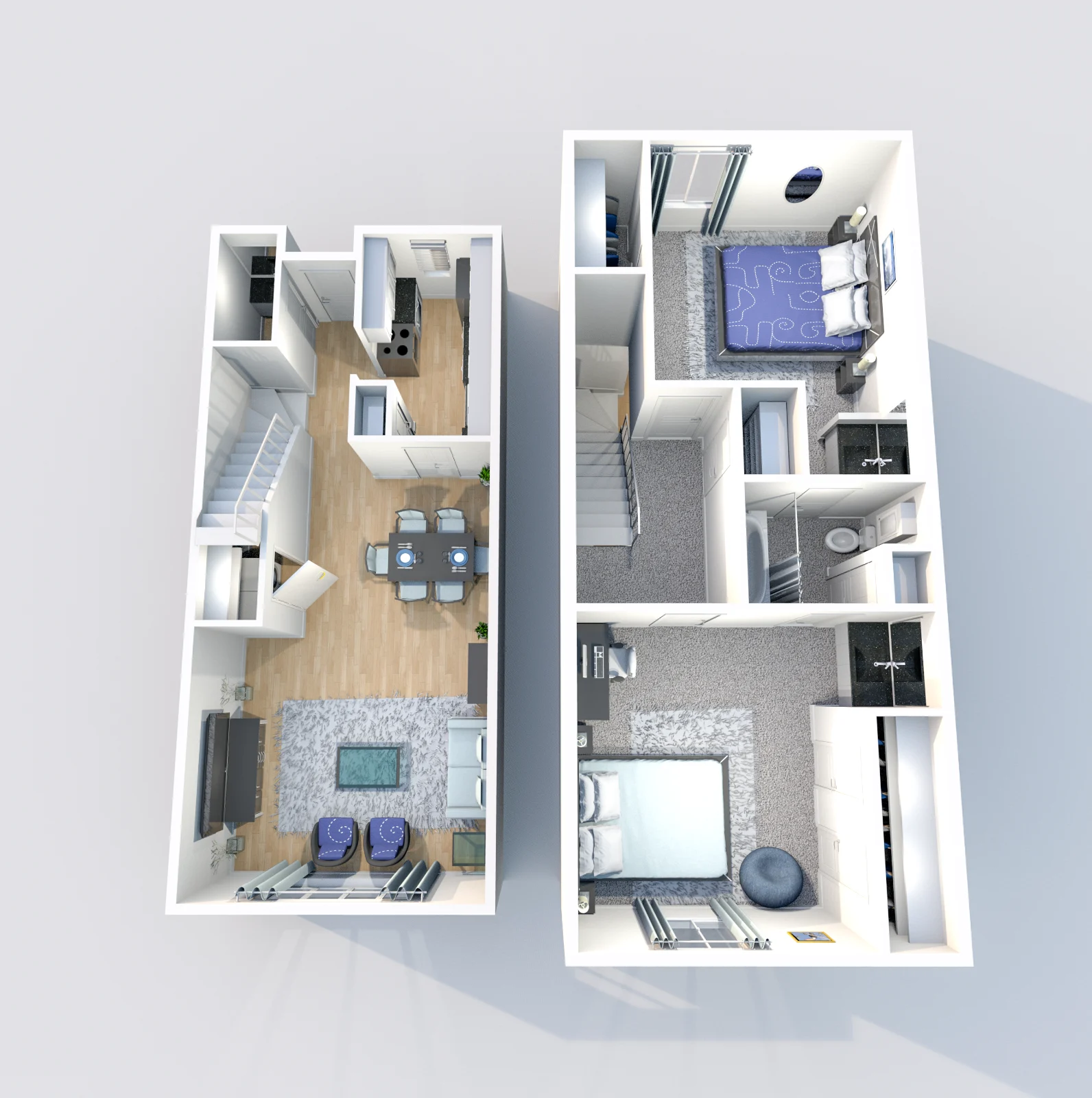 Establishment — floor plan, Plan B4 · 2 bed