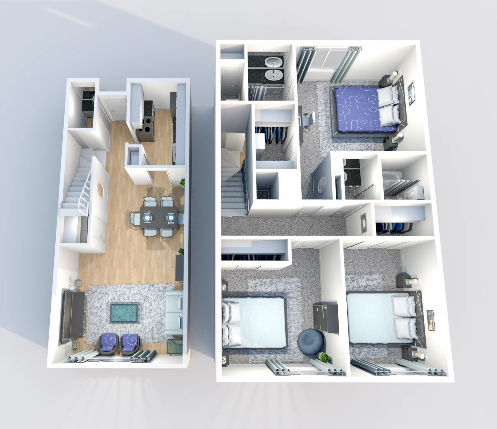 Establishment — floor plan, Plan C2 · 3 bed