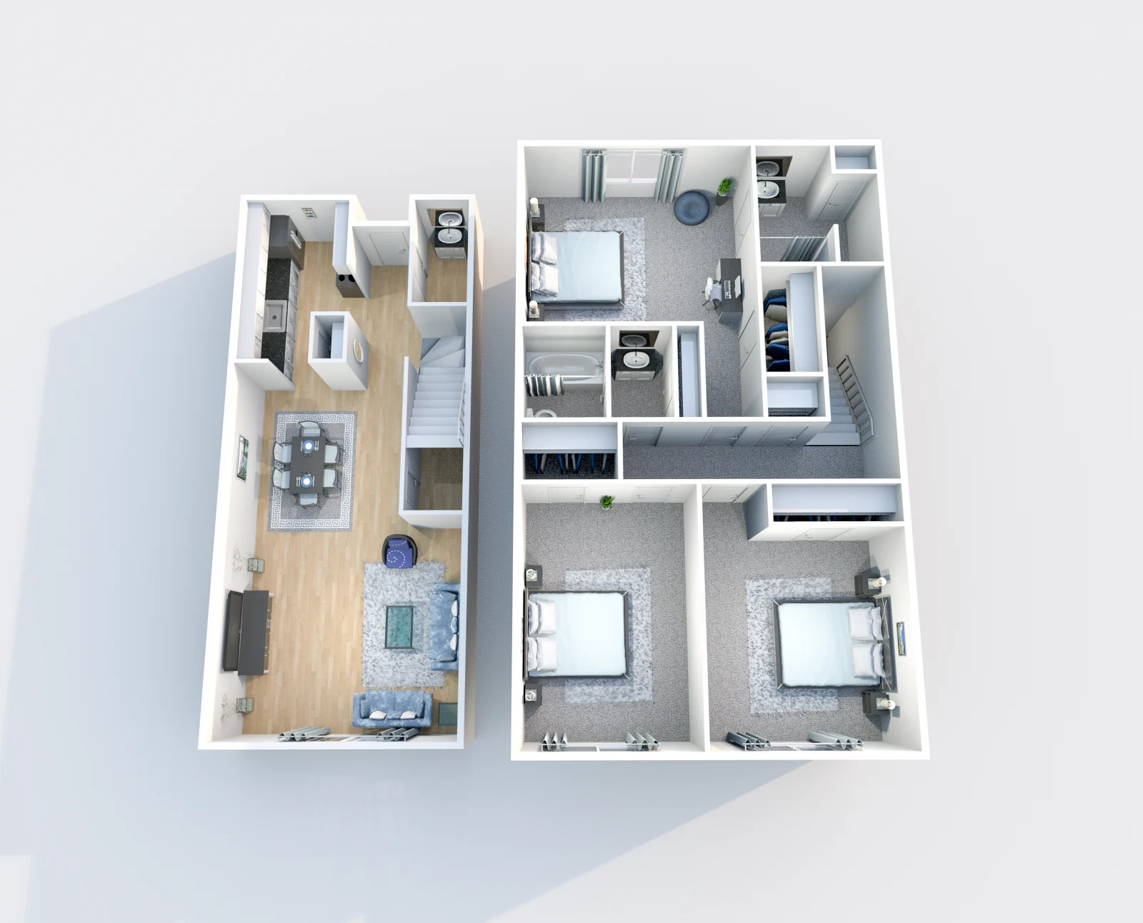 Establishment — floor plan, Plan C4 · 3 bed